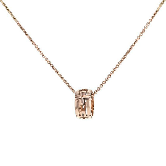 [Rosla Jewelry]PARENTESI NECKLACE PINK GOLD