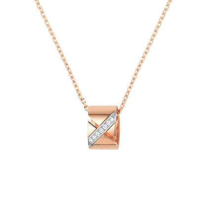 [Rosla Jewelry]LIENS EVIDENCE DIAMOND NECKLACE