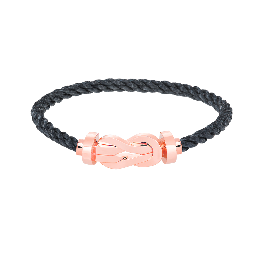 [Rosla Jewelry]CHANCE LARGE 8 FIGURE BUCKLE NO DIAMOND BRACELET ROSE GOLD