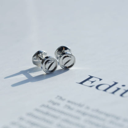 [Rosla Jewelry]LOVE EARRINGS SILVER 10MM