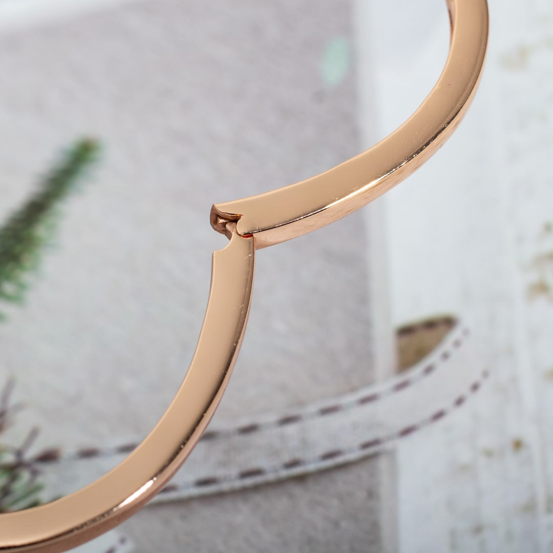 [Rosla Jewelry]DREAM BRACELET OPEN PINK GOLD MOP