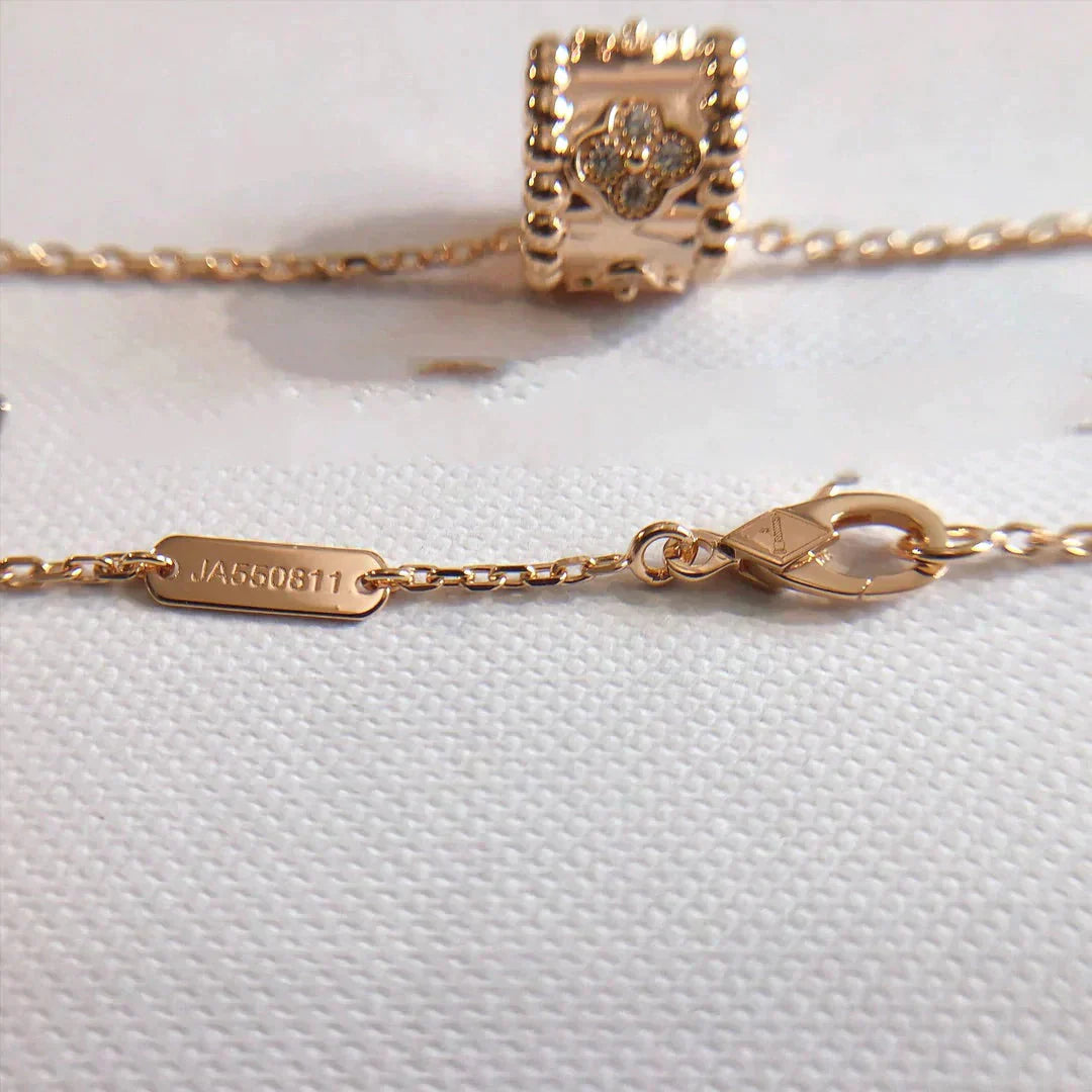 [Rosla Jewelry]PERLEE PEDANT NECKLACE GOLD / ROSE GOLD