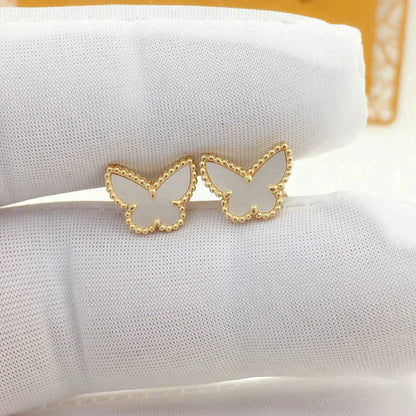 [Rosla Jewelry]SWEET BUTTERFLY MOP EARSTUDS