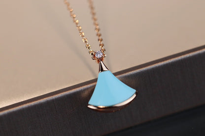 [Rosla Jewelry]DREAM NECKLACE TURQUOISE PINK GOLD