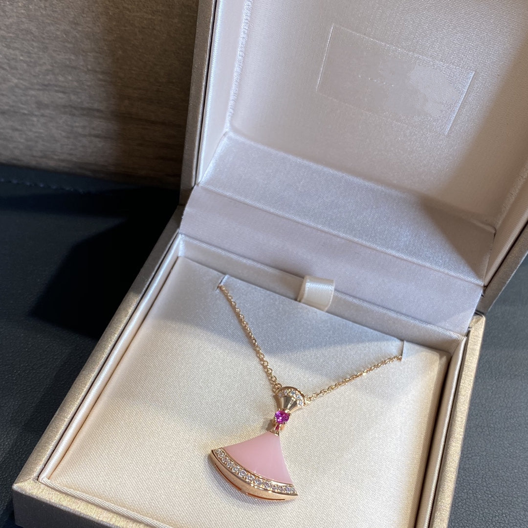 [Rosla Jewelry]DREAM NECKLACE PINK OPAL