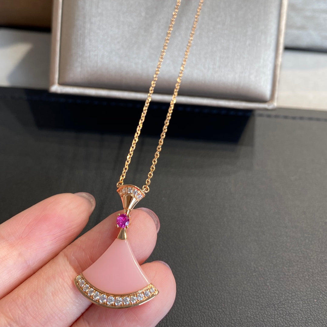 [Rosla Jewelry]DREAM NECKLACE PINK OPAL