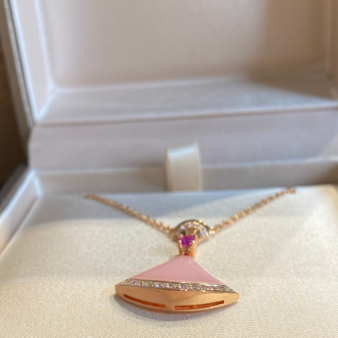 [Rosla Jewelry]DREAM NECKLACE PINK OPAL