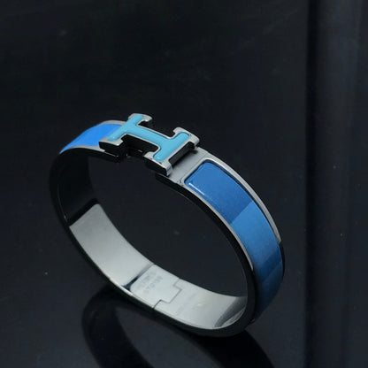 [Rosla Jewelry]H BRACELET BLUE RAINBOW CERAMIC