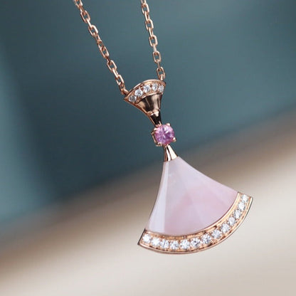 [Rosla Jewelry]DREAM NECKLACE PINK MOP DIAMOND