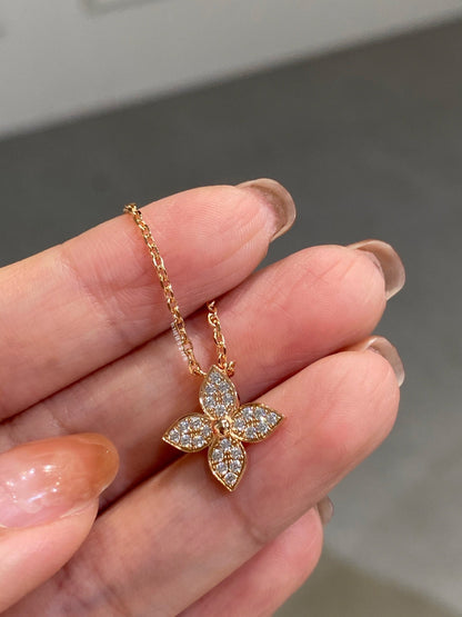 [Rosla Jewelry]STAR DIAMOND NECKALCE