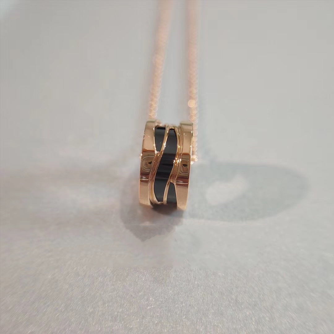 [Rosla Jewelry]ZERO 1 NECKLACE PINK GOLD