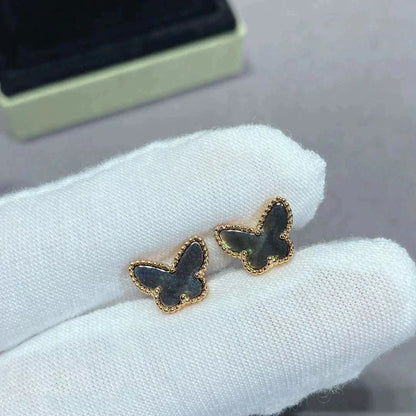 [Rosla Jewelry]BUTTERFLY DARK MOP  EARRINGS