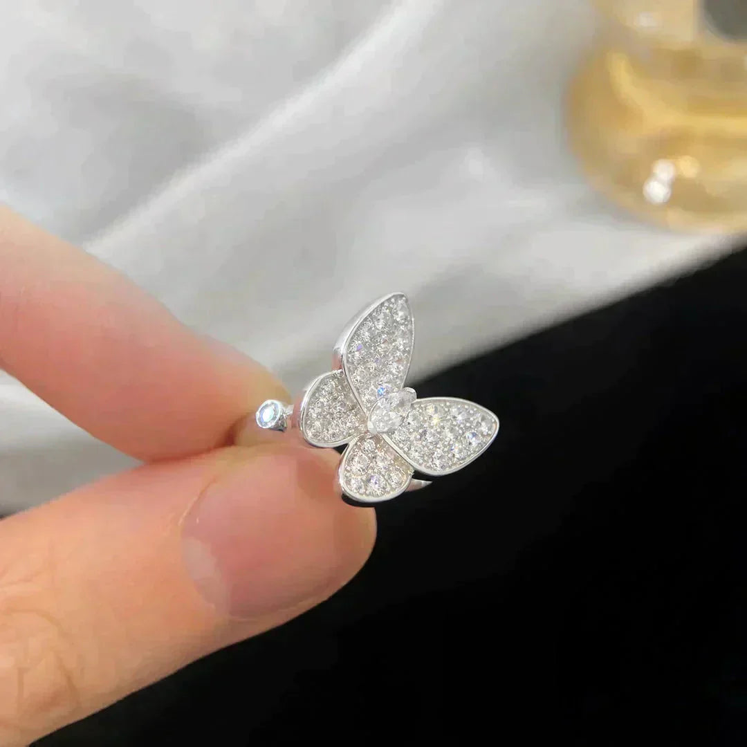 [Rosla Jewelry]BUTTERFLY DIAMOND RING