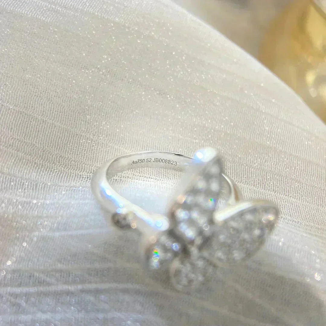 [Rosla Jewelry]BUTTERFLY DIAMOND RING