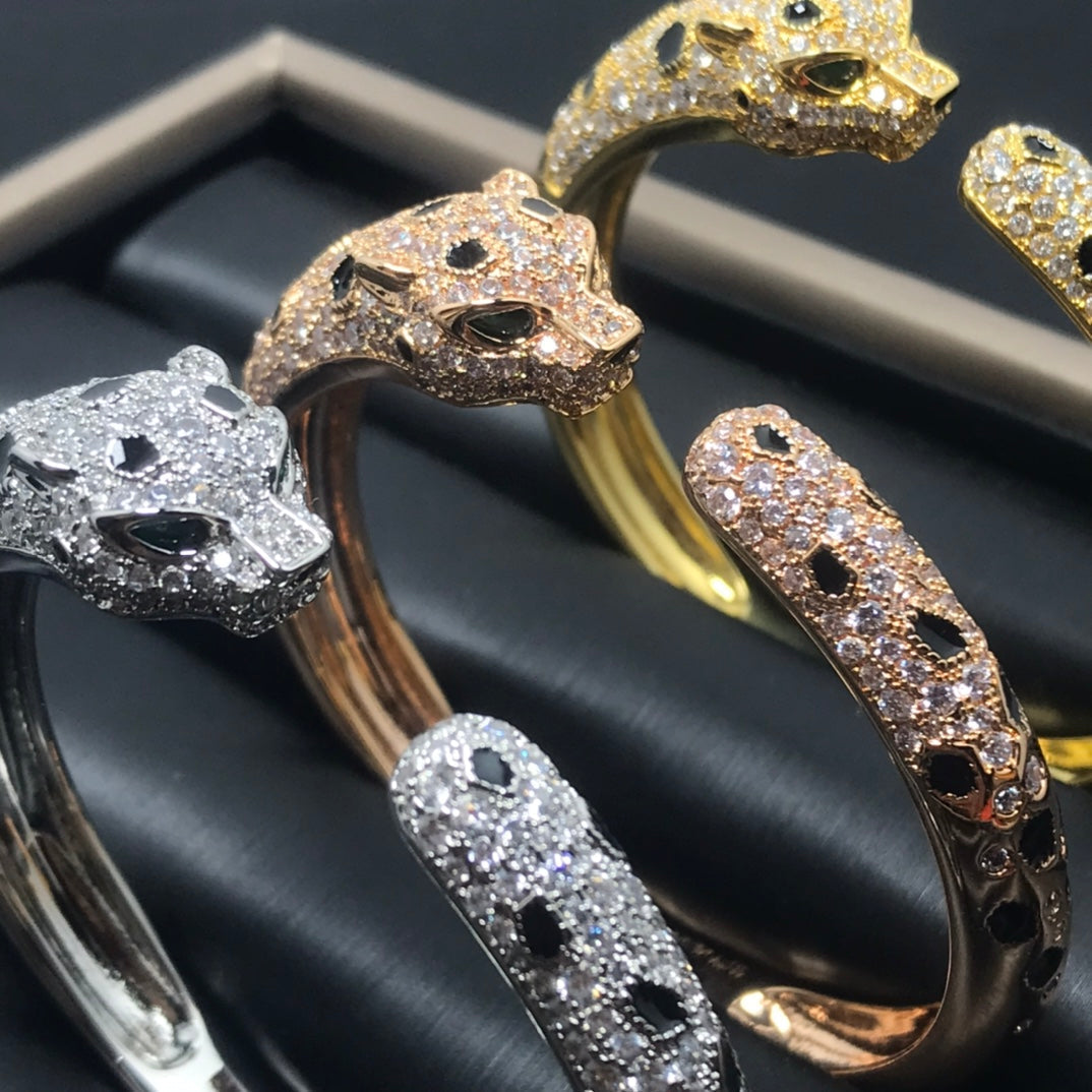 [Rosla Jewelry]PANTHERE BIG BRACELET DIAMONDS