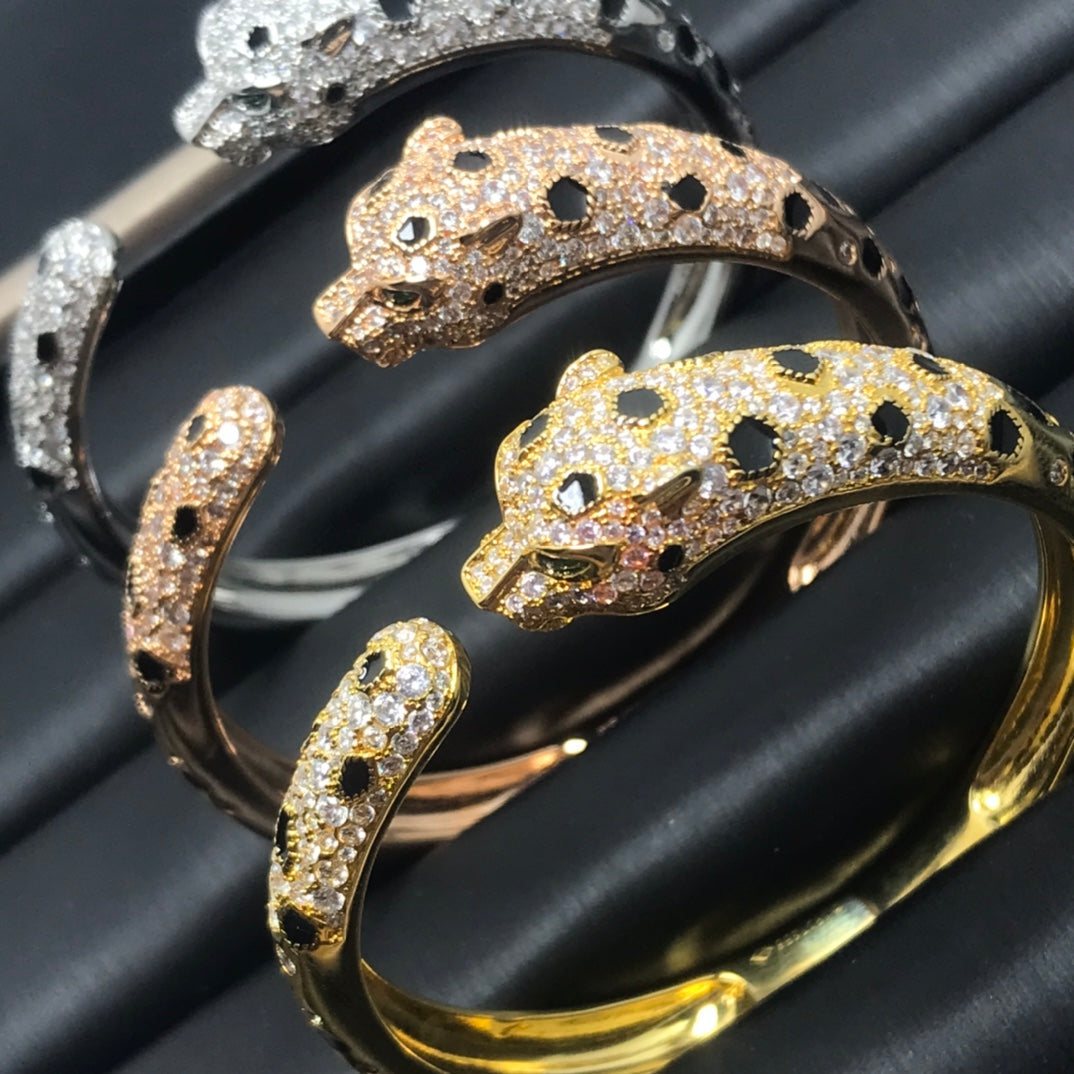 [Rosla Jewelry]PANTHERE BIG BRACELET DIAMONDS