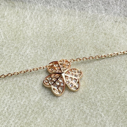 [Rosla Jewelry]FLOWER DIAMOND NECKLACE