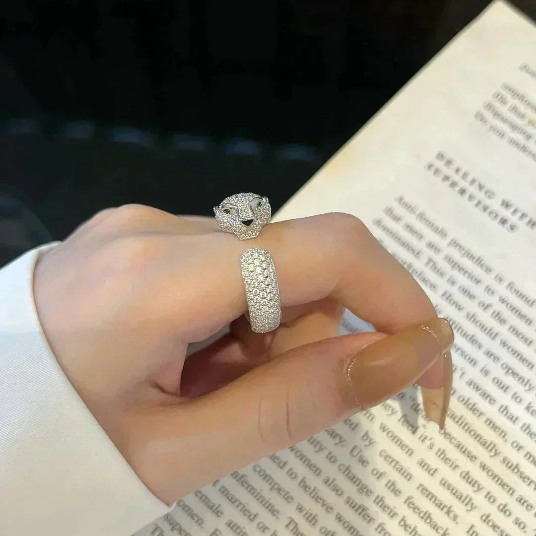 [Rosla Jewelry]PANTHERE 5.5MM ALL DIAMOND RING