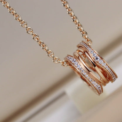 [Rosla Jewelry]ZERO 1 PINK GOLD NECKLACE