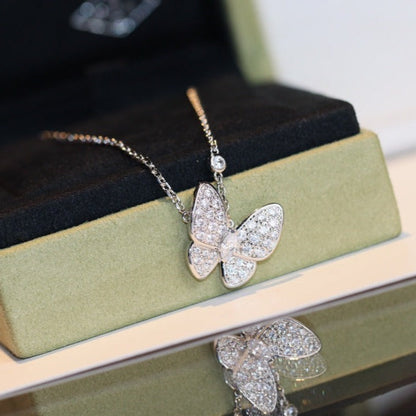 [Rosla Jewelry]BUTTERFLY DIAMOND NECKLACE