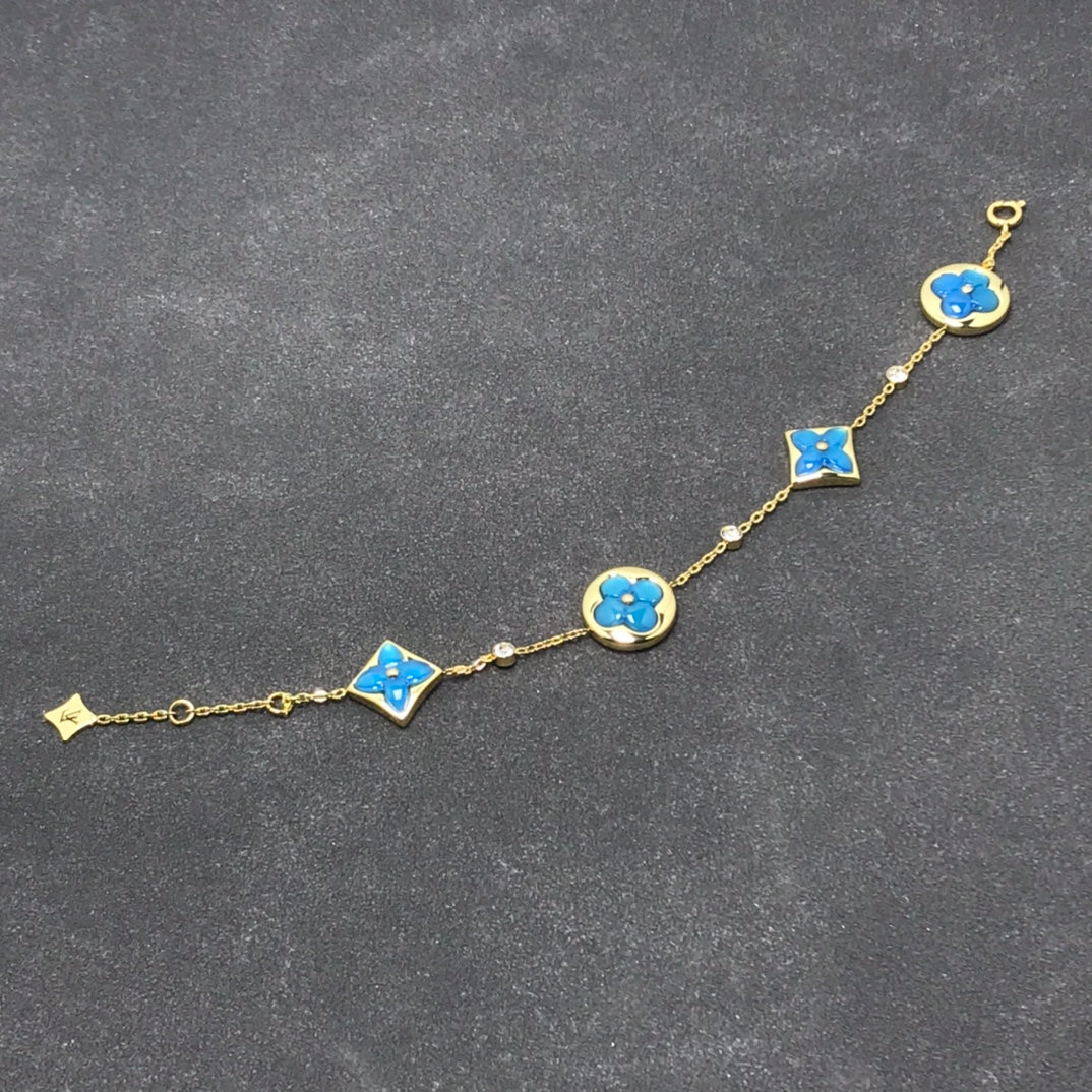 [Rosla Jewelry]STAR AND SUN TURQUOISE 4 MOTIFS 3 DIAMONDS