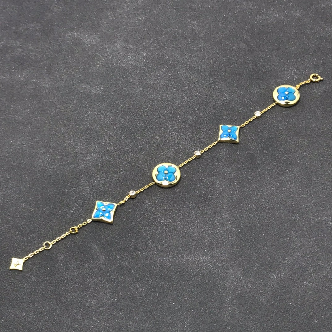 [Rosla Jewelry]STAR AND SUN TURQUOISE 4 MOTIFS 3 DIAMONDS