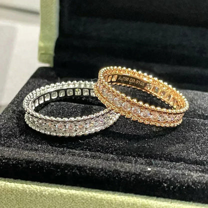 [Rosla Jewelry]PERLEE DIAMOND ROSE GOLD RING