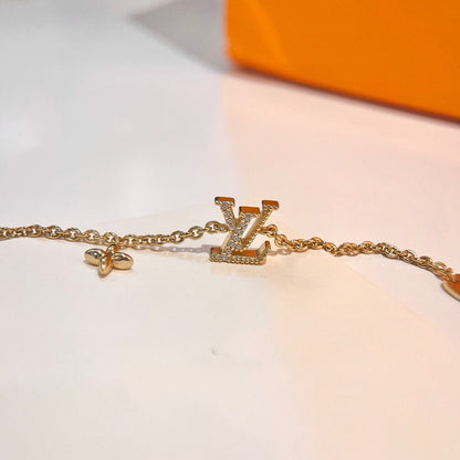 [Rosla Jewelry]LOGO STAR MOTIF GOLD BRACELET