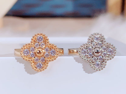 [Rosla Jewelry]CLOVER DIAMOND RING