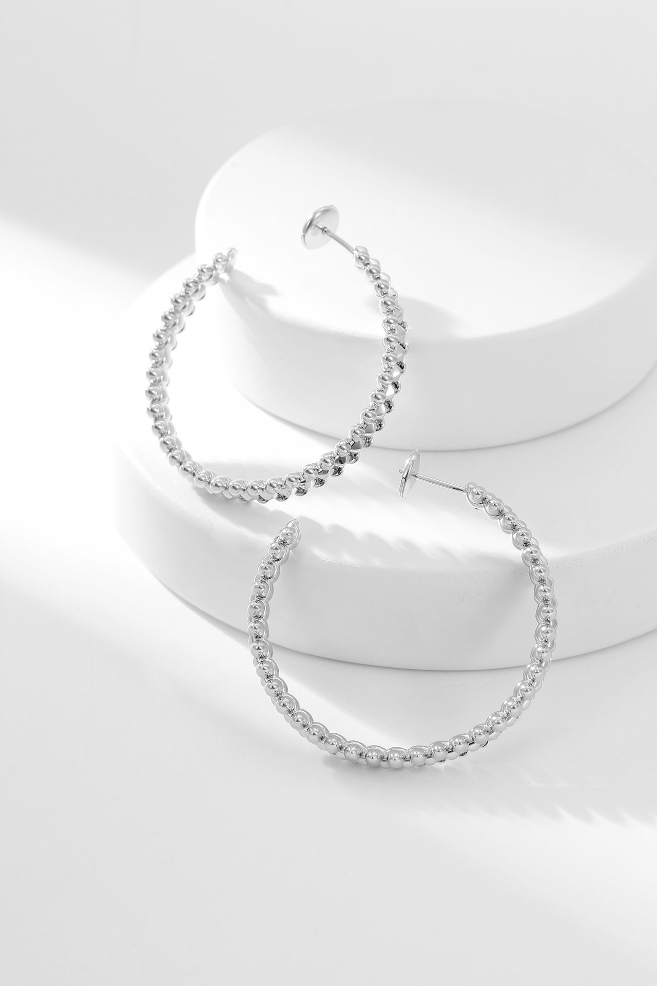 [Rosla Jewelry]CLASH HOOP EARRINGS