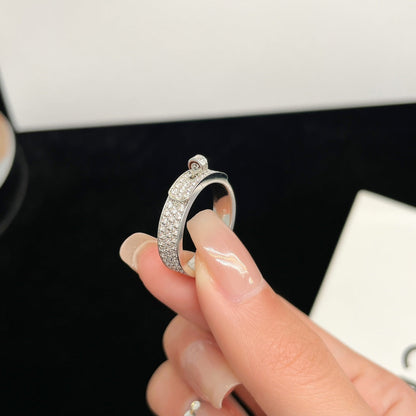 [Rosla Jewelry]KELLY SILVER DIAMOND RING