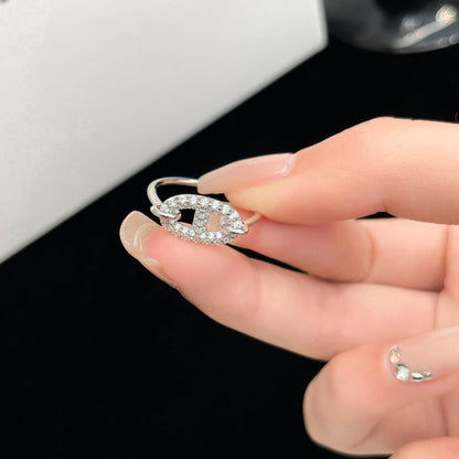 [Rosla Jewelry]RONDE SMALL SILVER DIAMOND RING