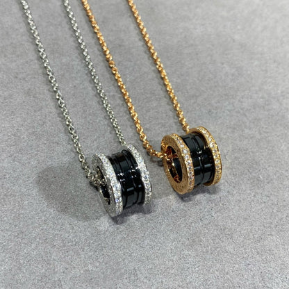 [Rosla Jewelry]ZERO 1 DIAMOND CERAMIC NECKLACE