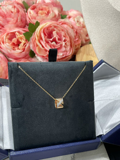 [Rosla Jewelry]LIENS EVIDENCE DIAMOND NECKLACE