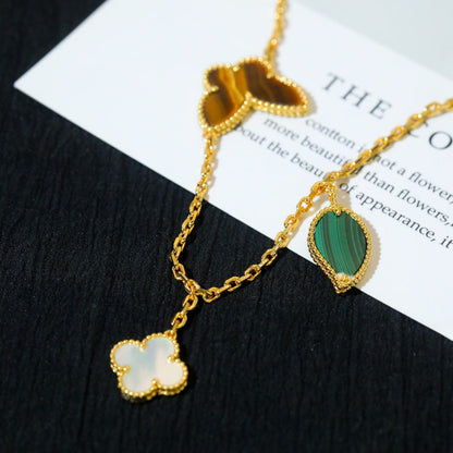 [Rosla Jewelry]LUCKY SPRING 5 MOTIF GOLD BRACELET