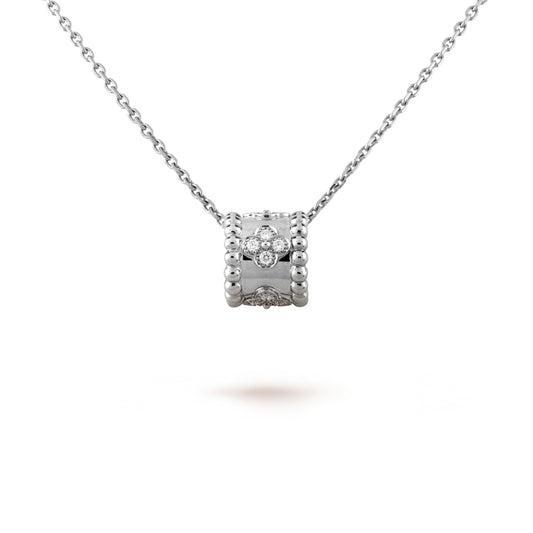 [Rosla Jewelry]PERLEE PEDANT SIVLER DIAMOND NECKLACE