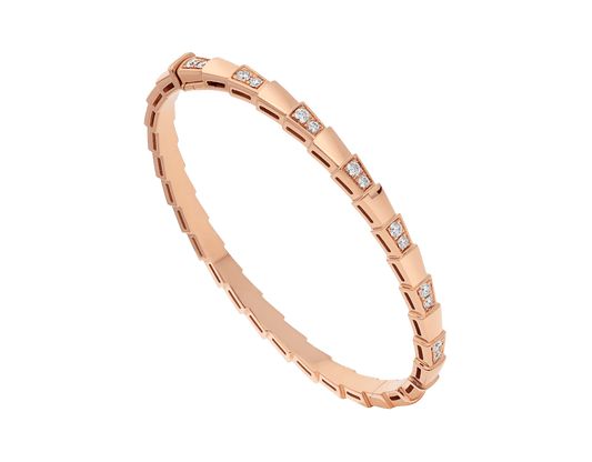 [Rosla Jewelry]SERPENTI SMALL BRACELET PINK GOLD DIAMOND