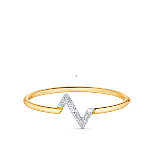 [Rosla Jewelry]VOLTE UPSITE DOWN GOLD DIAMOND BRACELET