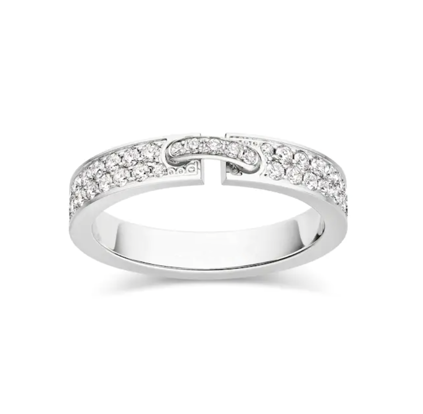 [Rosla Jewelry]ALLIANCE LIENS VIDENCE PAVED DIAMOND 4MM RING