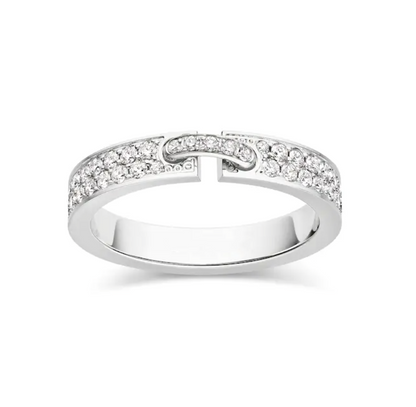 [Rosla Jewelry]ALLIANCE LIENS VIDENCE PAVED DIAMOND 4MM RING