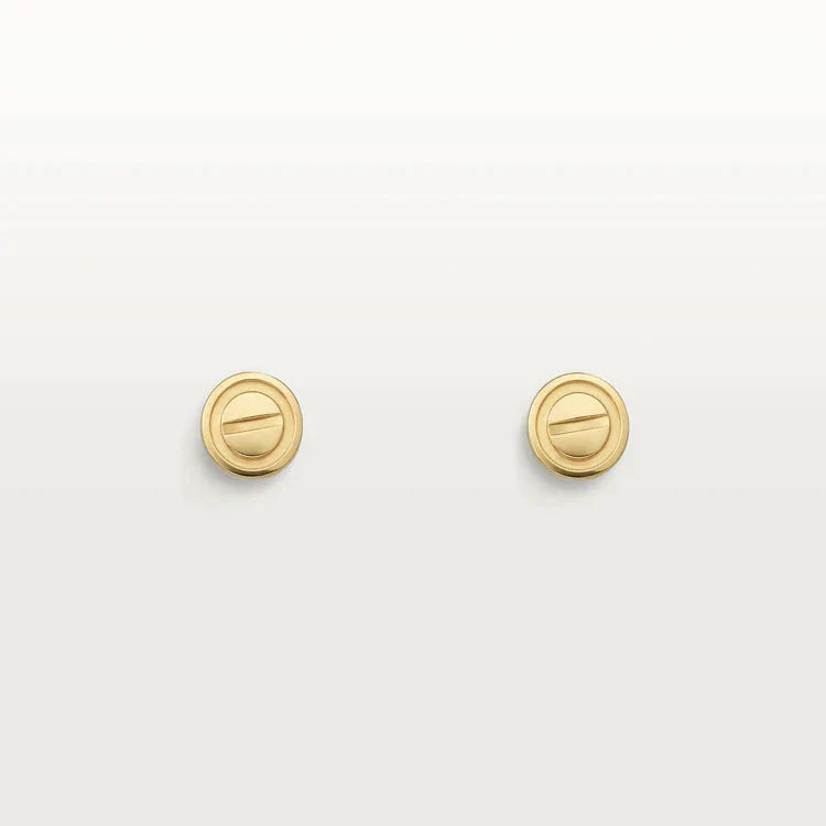 [Rosla Jewelry]LOVE EARRINGS GOLD 10MM