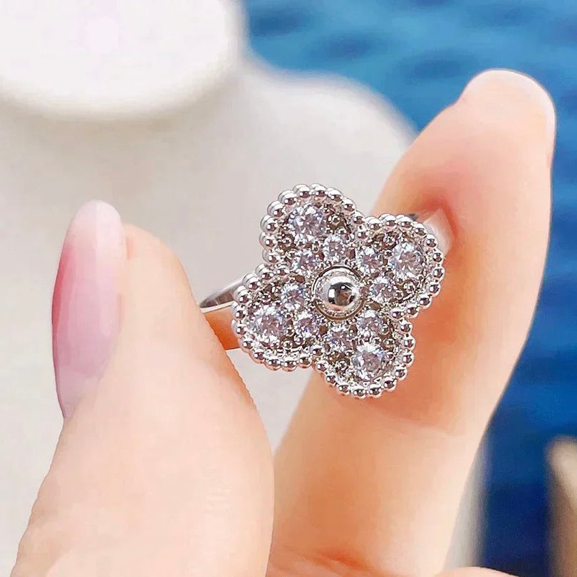 [Rosla Jewelry]CLOVER DIAMOND RING