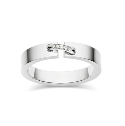 [Rosla Jewelry]ALLIANCE LIENS VIDENCE DIAMOND 4MM RING