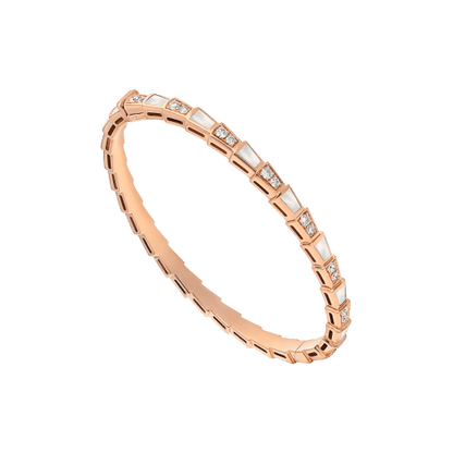 [Rosla Jewelry]SERPENTI BRACELET PINK GOLD MOP DIAMOND