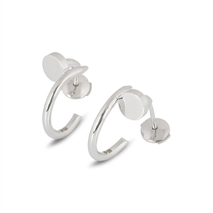 [Rosla Jewelry]JUSTE EARRINGS SILVER