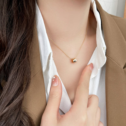 [Rosla Jewelry]BEE MINI PEDANT DIAMOND NECKLACE