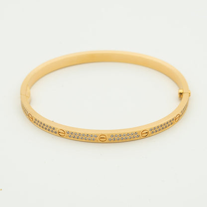 [Rosla Jewelry]LOVE BRACELET 3.65MM DIAMOND-PAVED