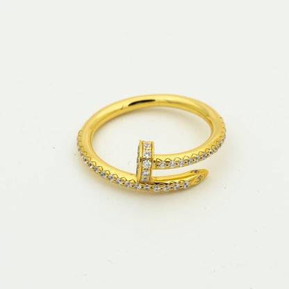 [Rosla Jewelry]JUSTE RING 1.8MM GOLD DIAMONDS