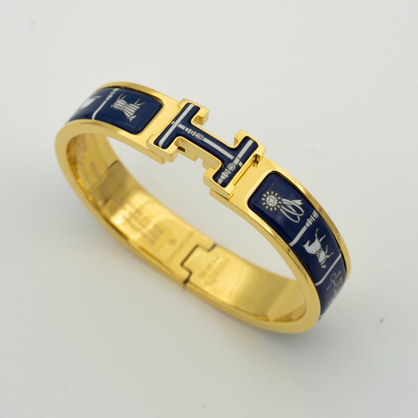 [Rosla Jewelry]H BRACELET BLUE CERAMIC