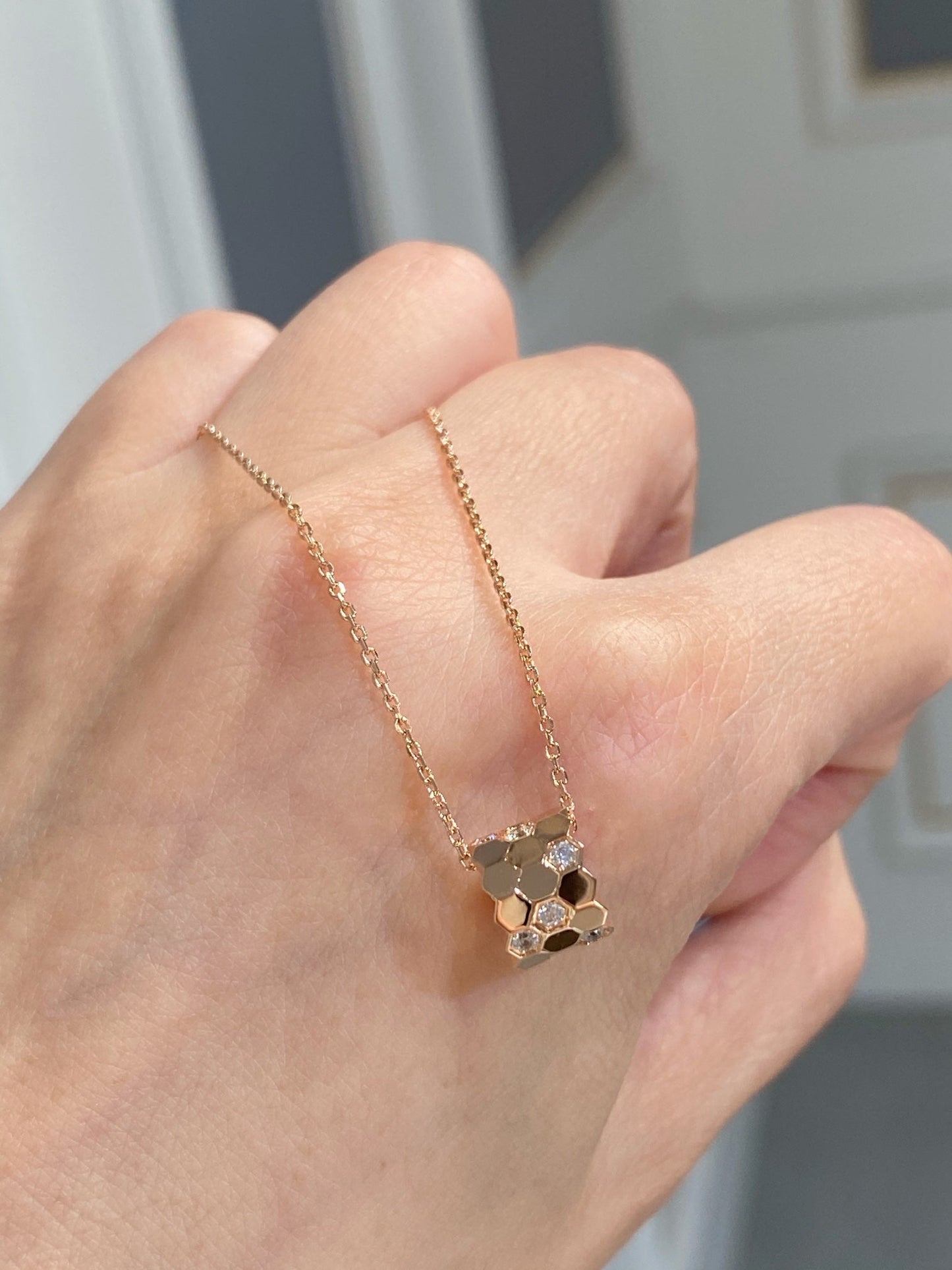 [Rosla Jewelry]BEE LOVE DIAMOND NECKLACE